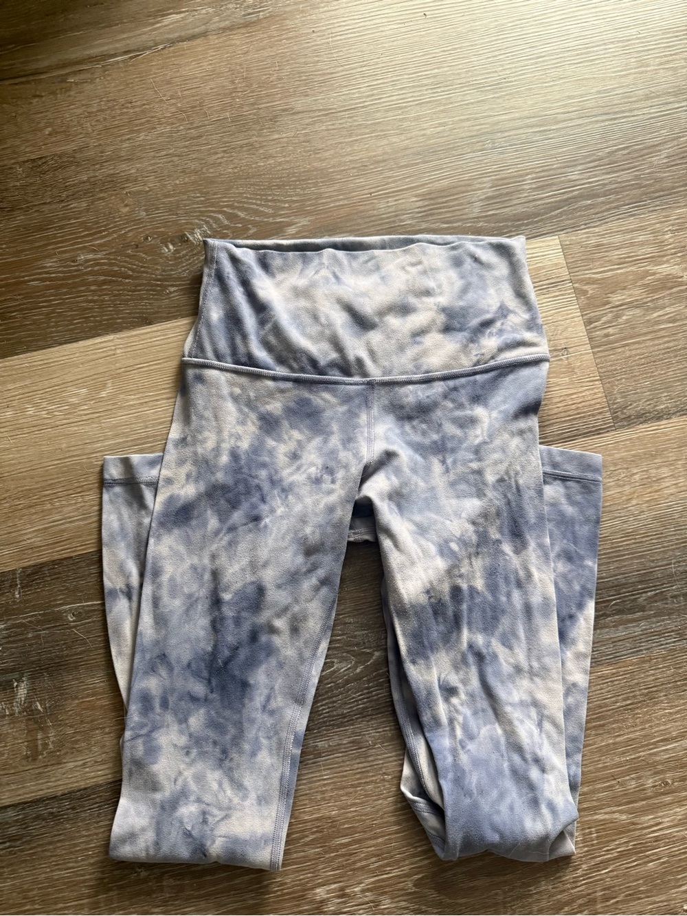 Tie-Dye Blue Lulu Leggings